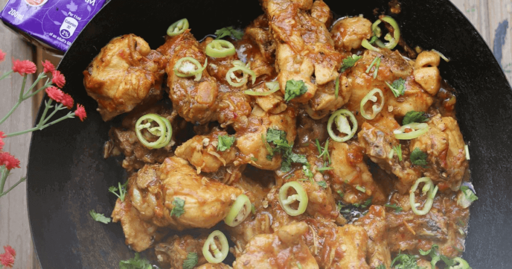 Spicy Honey Garlic Chicken Bites